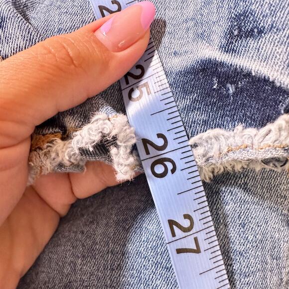 Good American Good Waist Cropped Skinny Jeans Blue633 Blue Wash Women 8/29 - Picture 9 of 10